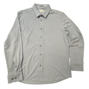 Level Ten Men's Four-Way‎ Stretch Long Sleeve Performance Shirt L NWOT